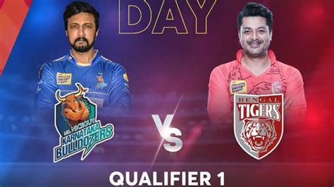 CCL Live Score: Karnataka Bulldozers Vs Bengal Tigers Qualifier .
